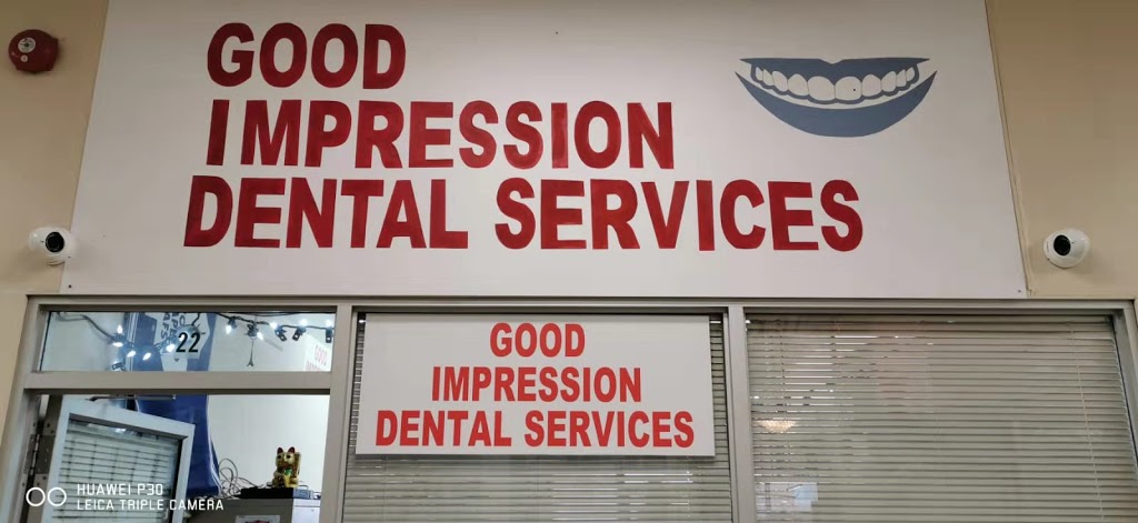 GOOD IMPRESSION DENTAL SERVICES | 3833 Midland Ave Unit 22, Scarborough, ON M1V 5L6, Canada | Phone: (647) 495-6968