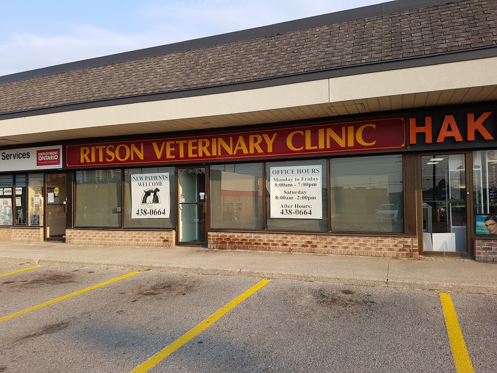 Ritson Veterinary Clinic | 300 Taunton Rd E, Oshawa, ON L1G 7T4, Canada | Phone: (905) 438-0664