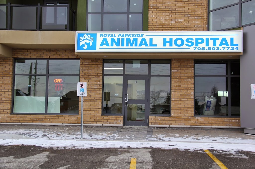 Royal Parkside Animal Hospital | 750 Big Bay Point Rd, Barrie, ON L4M 4S6, Canada | Phone: (705) 503-7724