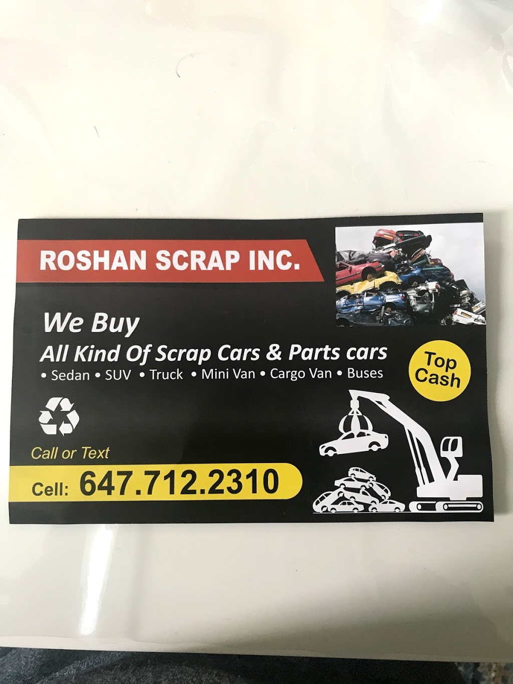 Top Cash Scrap Car | 84 Braebrook Dr, Whitby, ON L1R 0M9, Canada | Phone: (905) 441-0284
