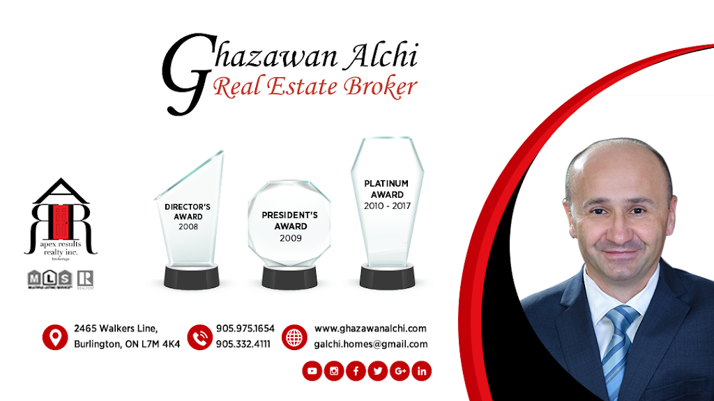 Ghazawan Alchi | 2465 Walkers Line, Burlington, ON L7M 4K4, Canada | Phone: (905) 975-1654