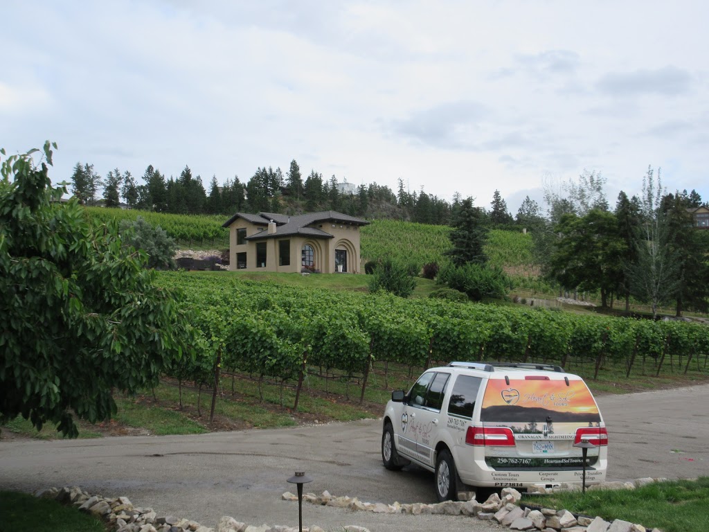 Heart & Sol Tours - Kelowna Wine Tours & Sightseeing | 3439 Silverberry Rd, Kelowna, BC V1W 3V5, Canada | Phone: (844) 223-7167