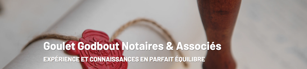 Goulet Godbout Notaires & Associés | 145 Rue Principale, Saint-Gervais, QC G0R 3C0, Canada | Phone: (418) 887-3277