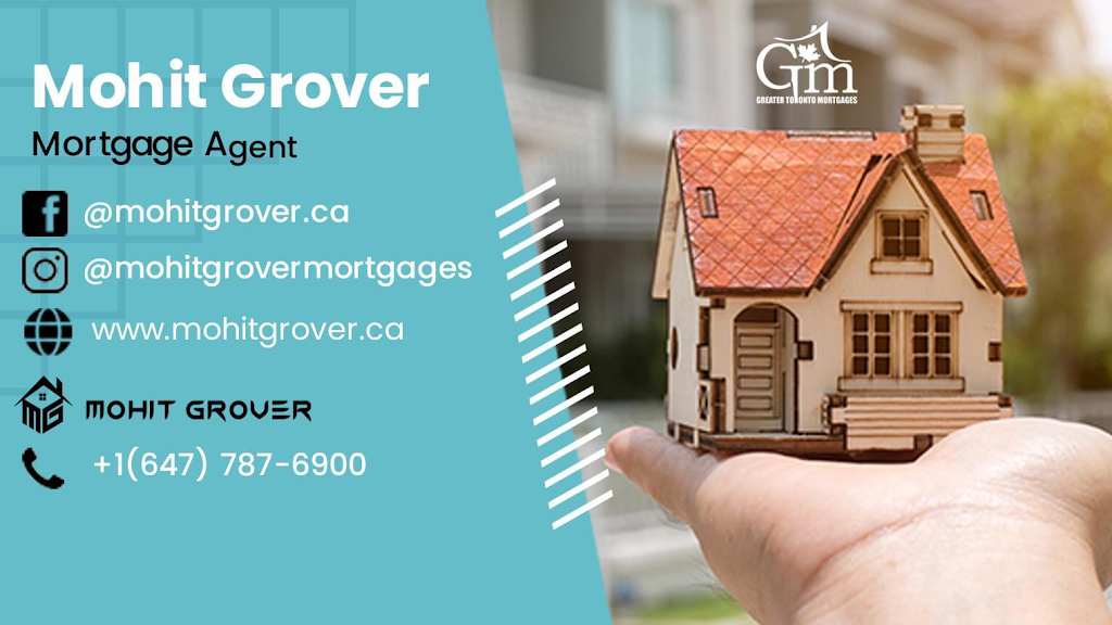 Mohit Grover Mortgages | 7050 A Bramalea Rd Unit 11, Mississauga, ON L5S 1T1, Canada | Phone: (647) 787-6900