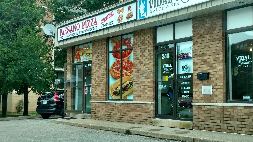 Paesano Pizza | 340 Vine St #5, St. Catharines, ON L2M 4T5, Canada | Phone: (905) 937-6262