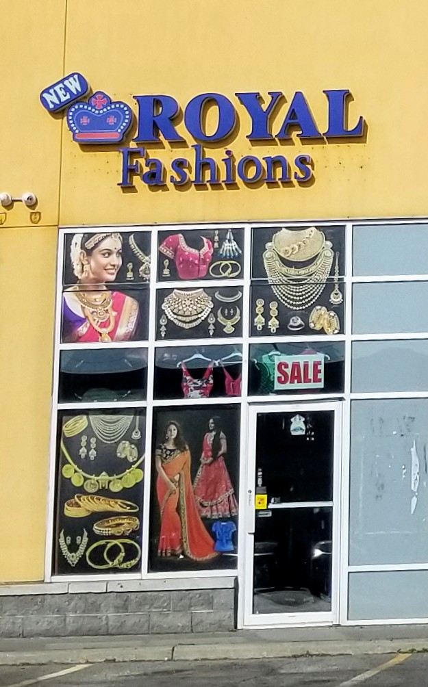 NEW ROYAL FASHIONS | 6055 Steeles Ave E UNIT: C127, Scarborough, ON M1X 0A7, Canada | Phone: (416) 519-1119