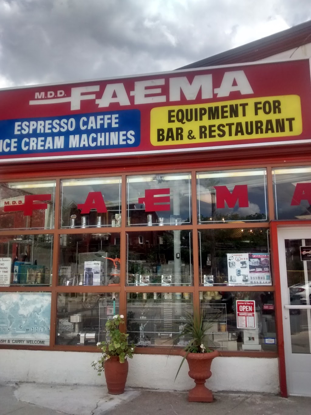 Faema | 1117 Davenport Rd, Toronto, ON M6G 2C3, Canada | Phone: (416) 656-1555