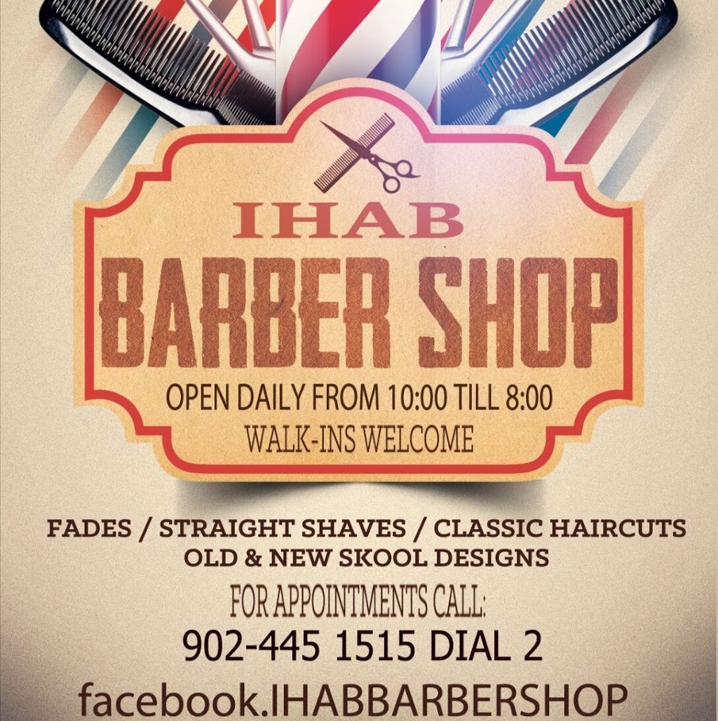 IHAB BARBER SHOP | 19 Alma Crescent, Halifax, NS B3N 2C4, Canada | Phone: (902) 445-1515