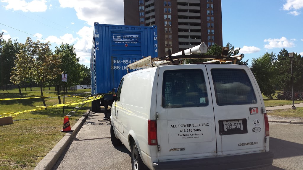All Power Electric | 602 Burnhamthorpe Rd, Etobicoke, ON M9C 2Y5, Canada | Phone: (416) 616-3405