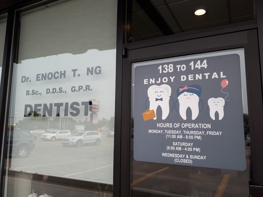 Enjoy Dental | 15277 Castle Downs Rd NW, Edmonton, AB T5E 6M8, Canada | Phone: (780) 457-2227
