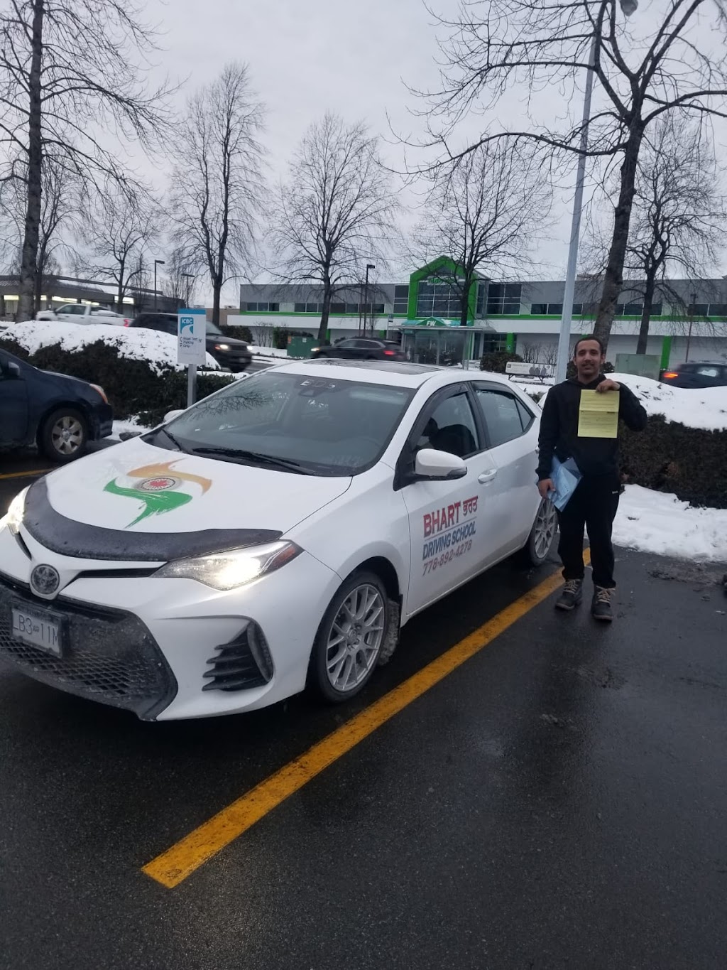 Bhart Driving School | 8101 Gibson Rd, Chilliwack, BC V2P 6H3, Canada | Phone: (778) 892-4278