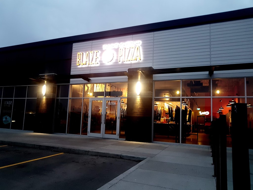 Blaze Pizza | 15709 37 St NW, Edmonton, AB T5Y 0S5, Canada | Phone: (587) 404-0673
