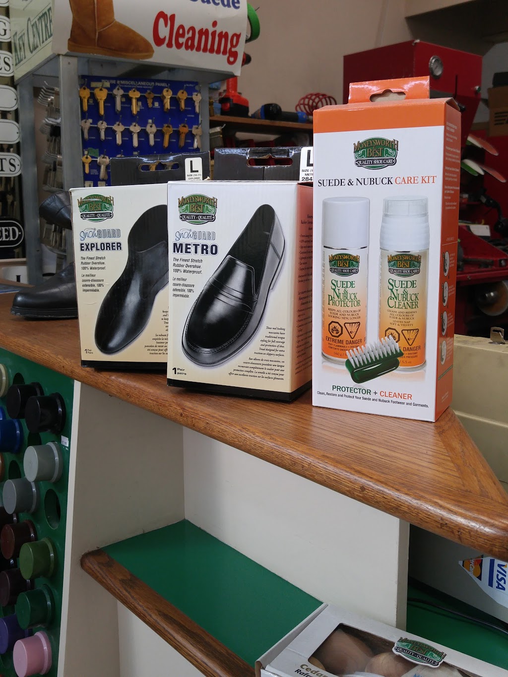 Moneysworth & Best Quality Shoe Repair | 6412 Yonge Street Centerpoint Mall, #188, North York, ON M2M 3X4, Canada | Phone: (416) 221-5188