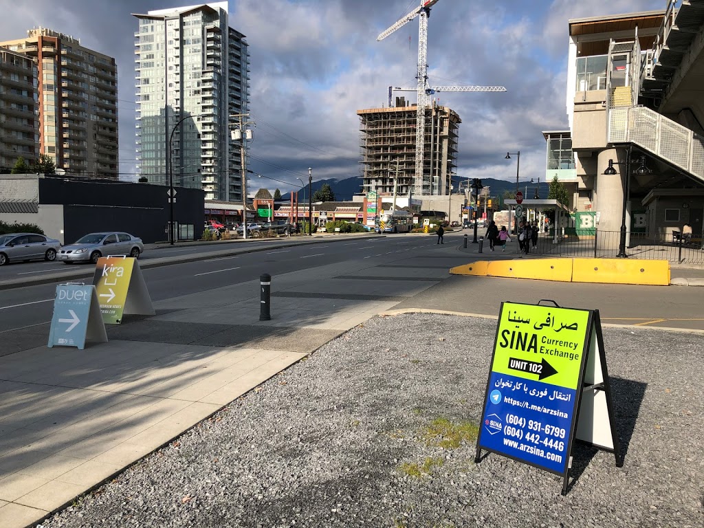 SINA Currency Exchange | 552 Clarke Rd Unit 102, Coquitlam, BC V3J 3X5, Canada | Phone: (604) 931-6799