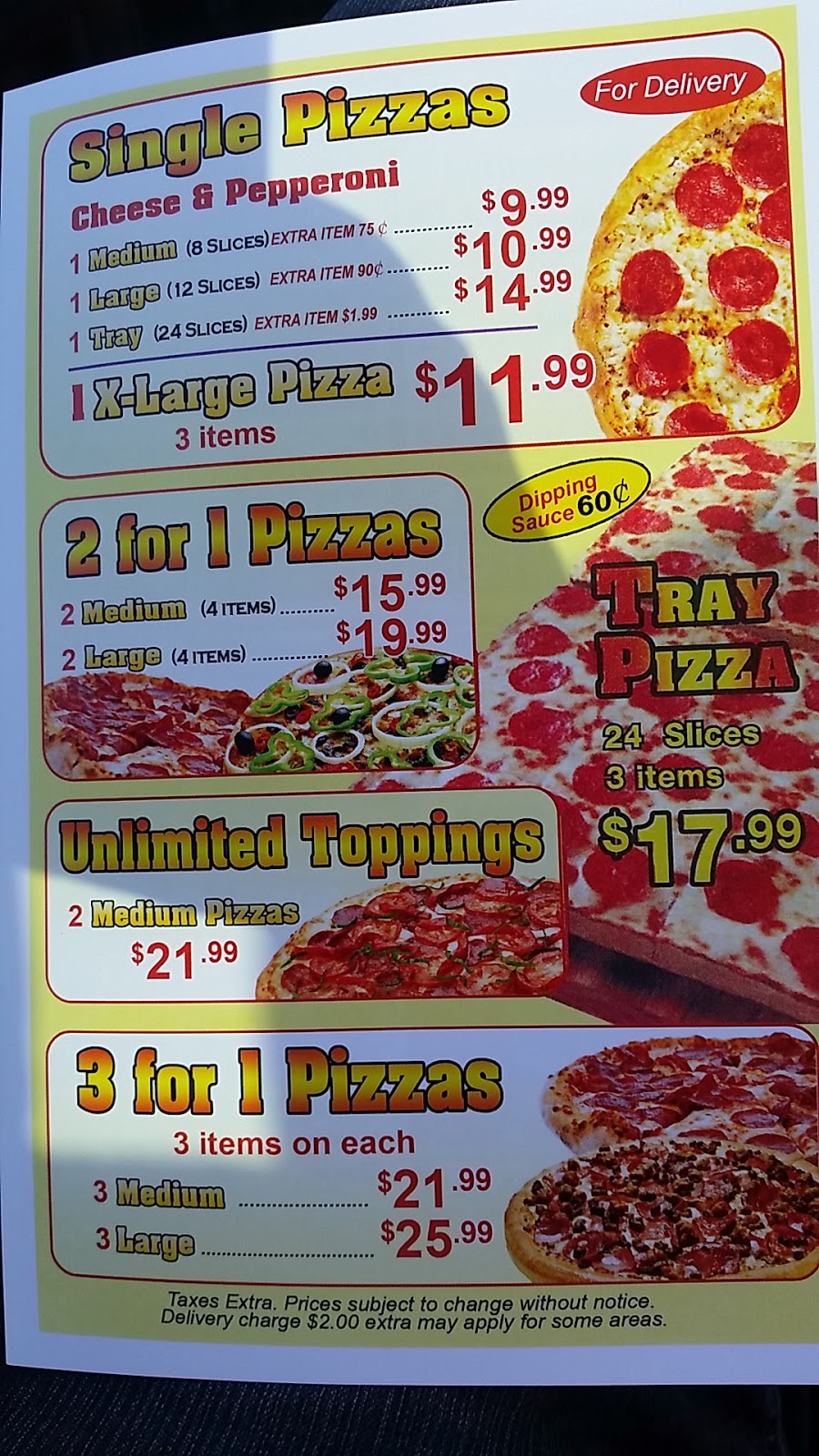 SuperPizza 2 for 1 | 4564 Victoria Ave, Niagara Falls, ON L2E 4B6, Canada | Phone: (905) 353-8888