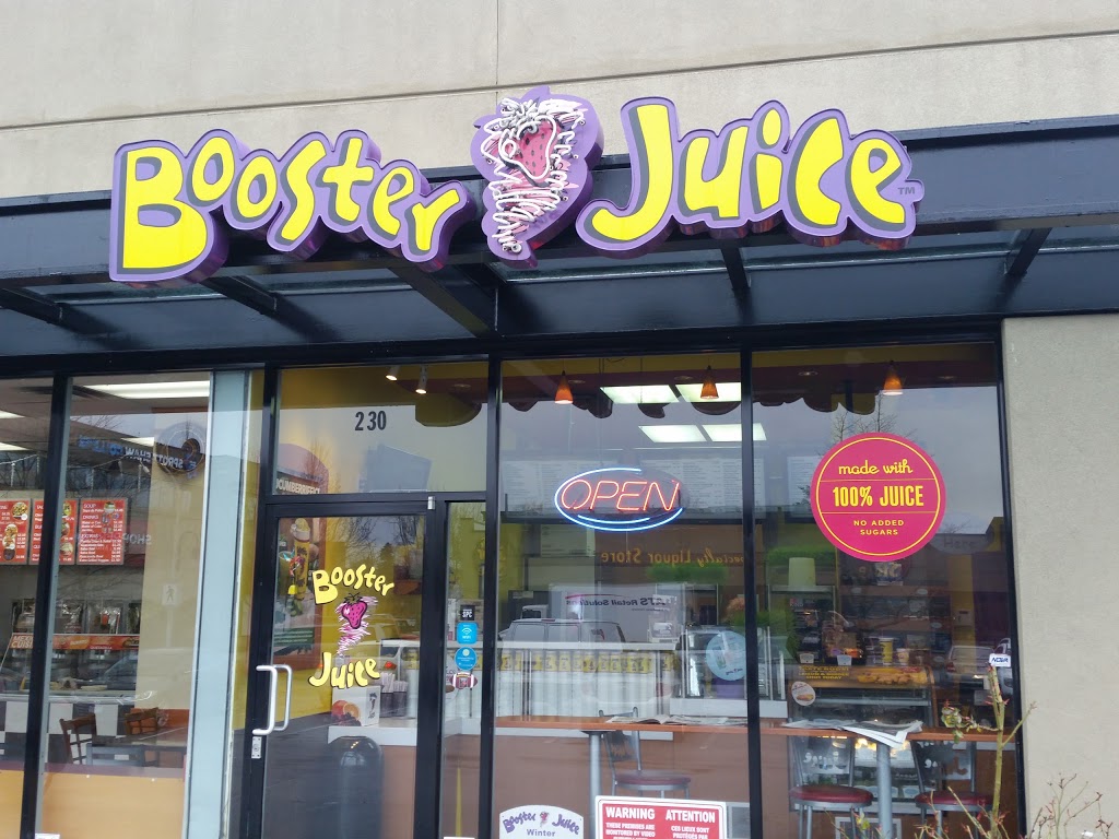 Booster Juice | West Gate Centre, 20398 Dewdney Trunk Rd Unit #230, Maple Ridge, BC V2X 3E3, Canada | Phone: (604) 465-5888