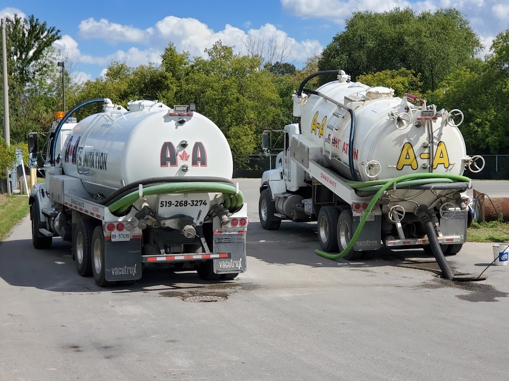A-A Sanitation Service | 3653 Catherine St, Dorchester, ON N0L 1G1, Canada | Phone: (519) 268-3274