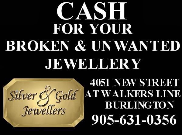 Silver & Gold Jewellers | 4051 New St, Burlington, ON L7L 1S8, Canada | Phone: (905) 631-0356