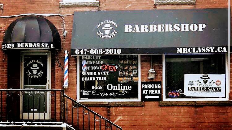 Mr.Classy Barber Shop | 327 Dundas St E, Waterdown, ON L0R 2H0, Canada | Phone: (647) 606-2010