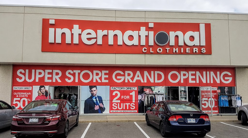 International Clothiers | 5950 Rodeo Dr, Mississauga, ON L5R 3V6, Canada | Phone: (289) 814-3402