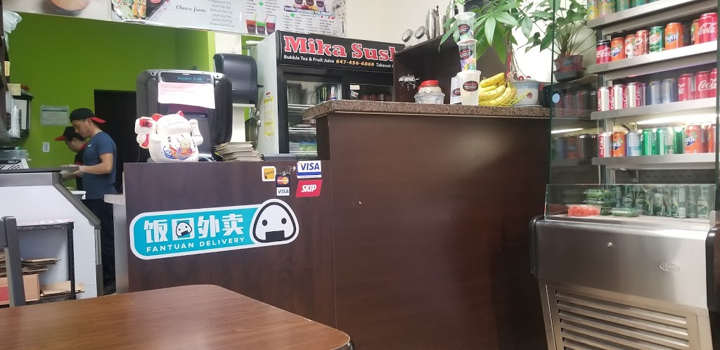 Mika Sushi | 3307 Sheppard Ave E, Scarborough, ON M1T 3K3, Canada | Phone: (647) 456-6860