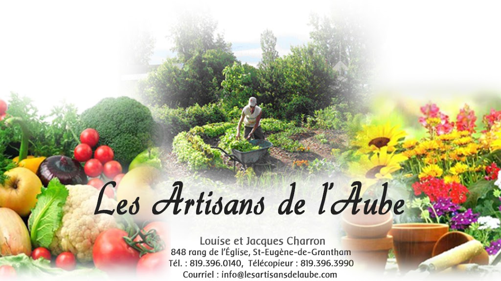 Les Artisans de lAube | 848 Rang de lÉglise, Saint-Eugène-de-Grantham, QC J0C 1J0, Canada | Phone: (819) 396-0140