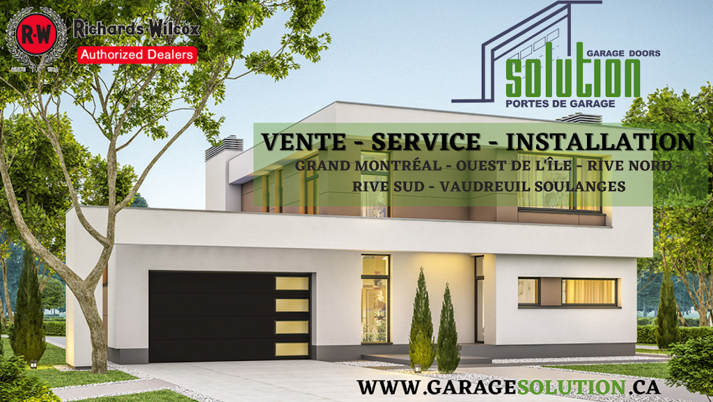 Solution Garage Doors | 3602 Bd Poirier, Saint-Laurent, QC H4R 2J5, Canada | Phone: (514) 418-0055