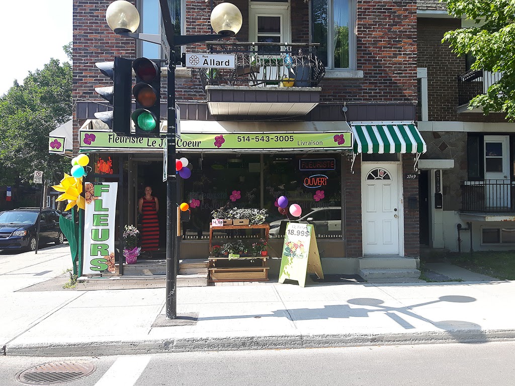 Fleuriste Le Joli Coeur | 2751 Rue Allard, Montréal, QC H4E 2L9, Canada | Phone: (514) 543-3005
