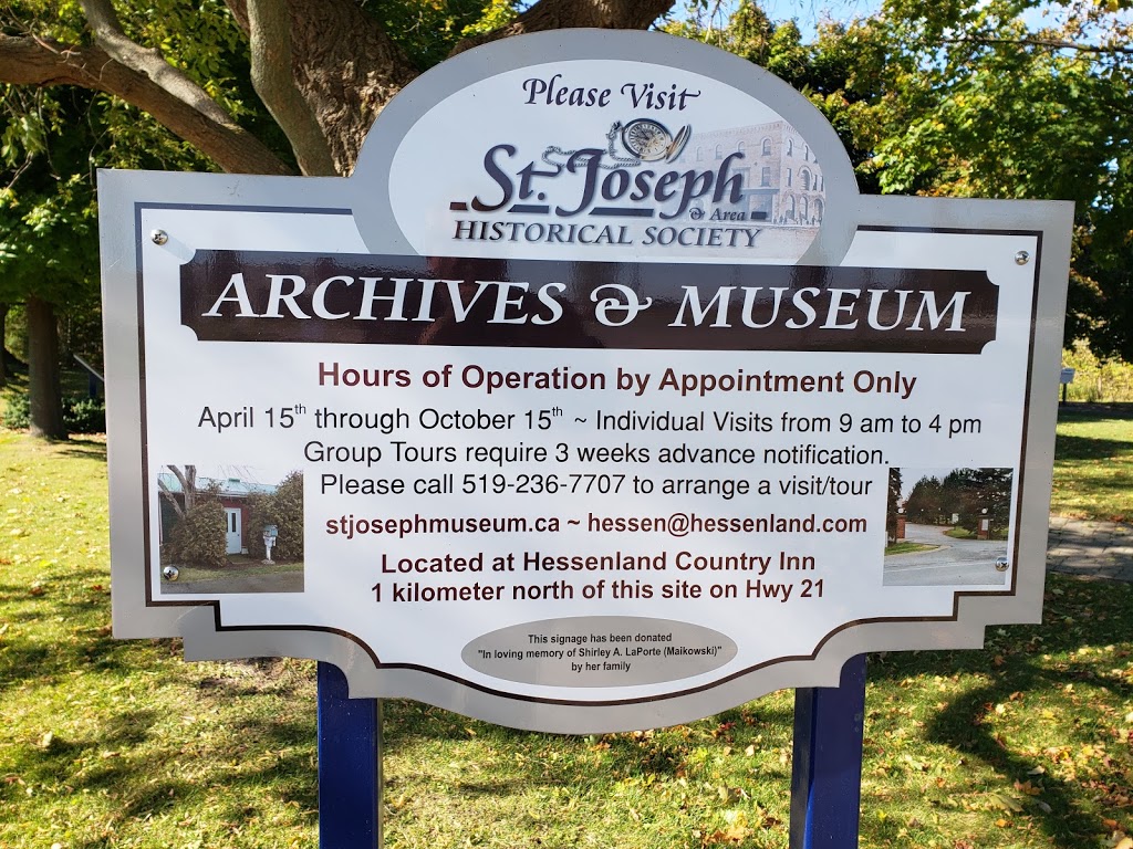 St. Joseph Memorial Park | Bluewater, ON N0M 2T0, Canada
