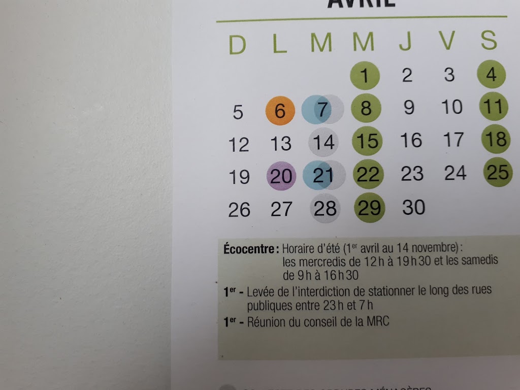 Écocentre Beaupré | 10 Rue Industrielle, Beaupré, QC G0A 1E0, Canada | Phone: (418) 827-8901
