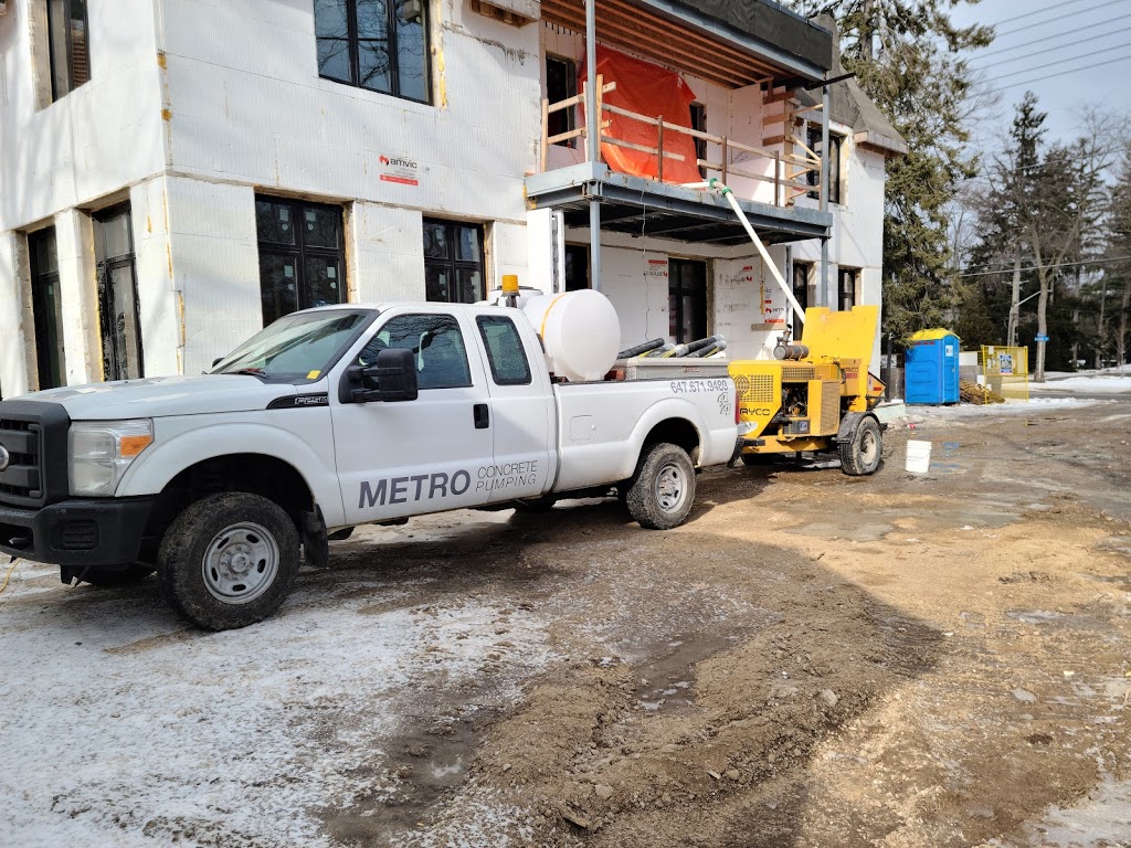 Metro Concrete Pumping | 106 Crawforth St, Whitby, ON L1N 3S3, Canada | Phone: (647) 671-9489
