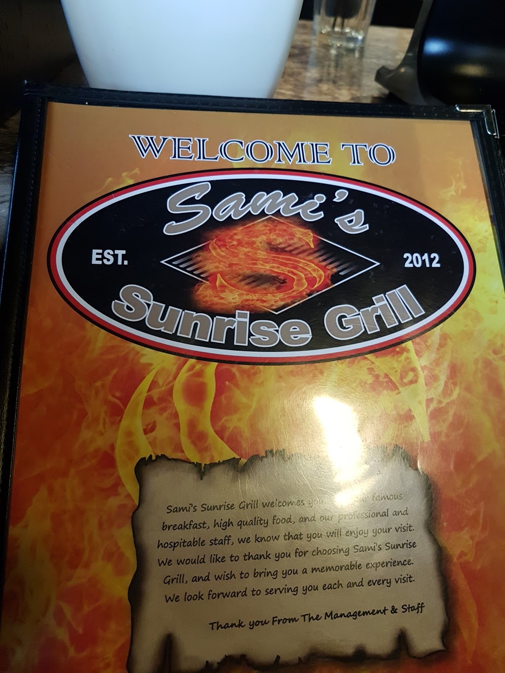 Samis Sunrise Grill | 1701 11th St W, Saskatoon, SK S7M 1H8, Canada | Phone: (306) 934-2709