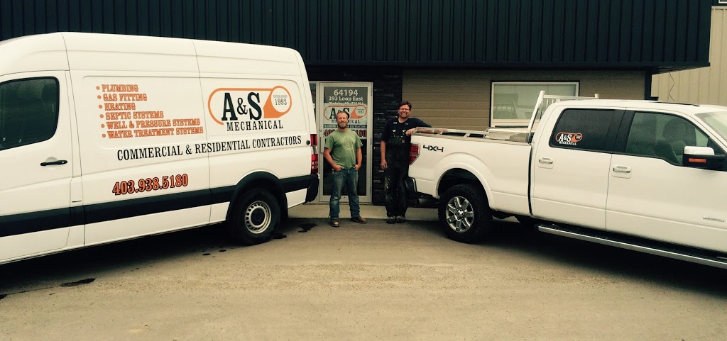 A & S Mechanical Ltd | 64194 393 Loop E, Okotoks, AB T1S 1A5, Canada | Phone: (403) 938-5180