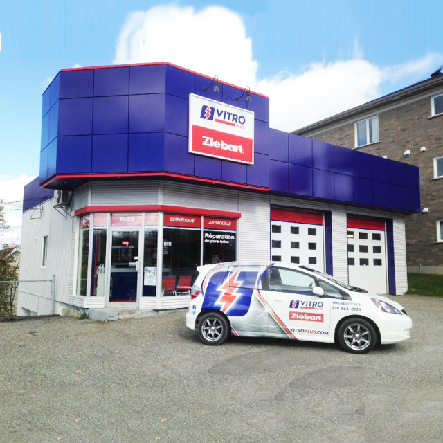 VitroPlus / Ziebart | car repair | 1685 Rue Denault, Sherbrooke, QC J1K 1E7, Canada | 8195660155 OR +1 819-566-0155