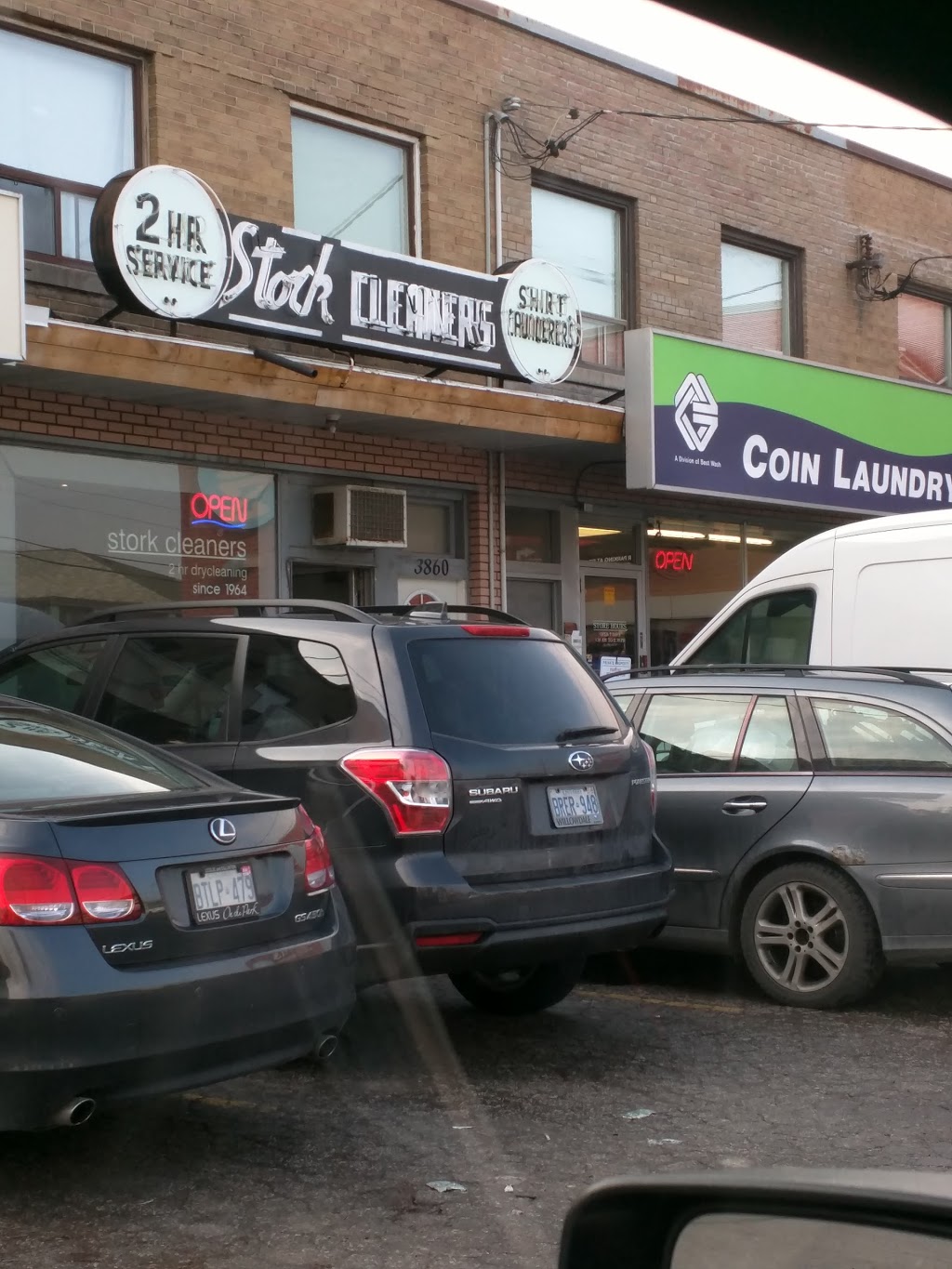 Stork Dry Cleaners | 3860 Bathurst St, North York, ON M3H 3N3, Canada | Phone: (416) 635-0550