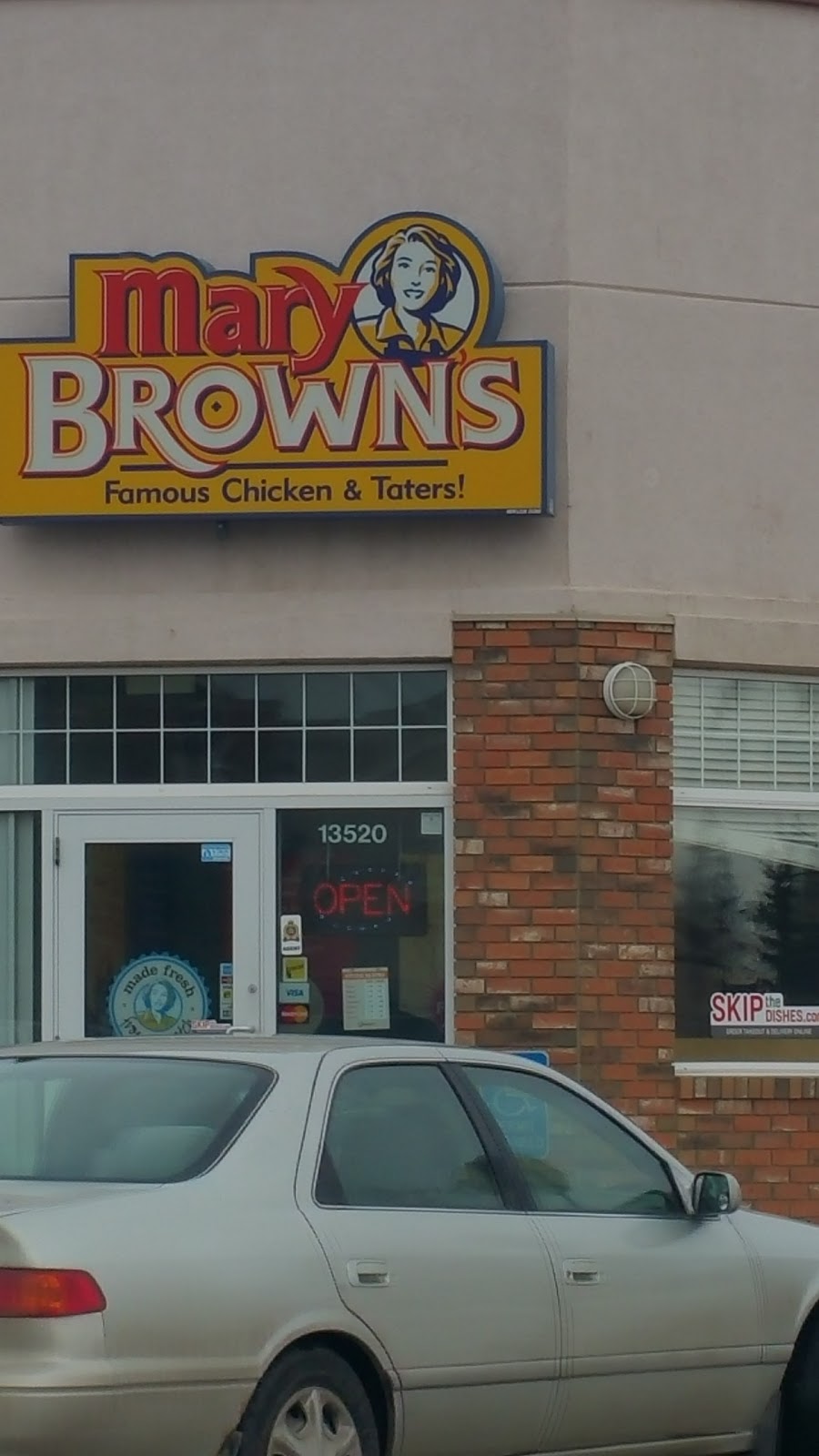 Mary Browns Chicken & Taters | 13520 Victoria Trail NW, Edmonton, AB T5A 5C9, Canada | Phone: (780) 473-6279