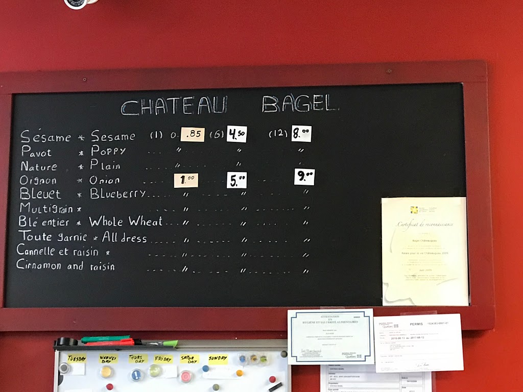 Chateau Bagel | 237 Boulevard Saint -Jean-Baptiste suite 106, Châteauguay, QC J6K 3C3, Canada | Phone: (450) 699-0311