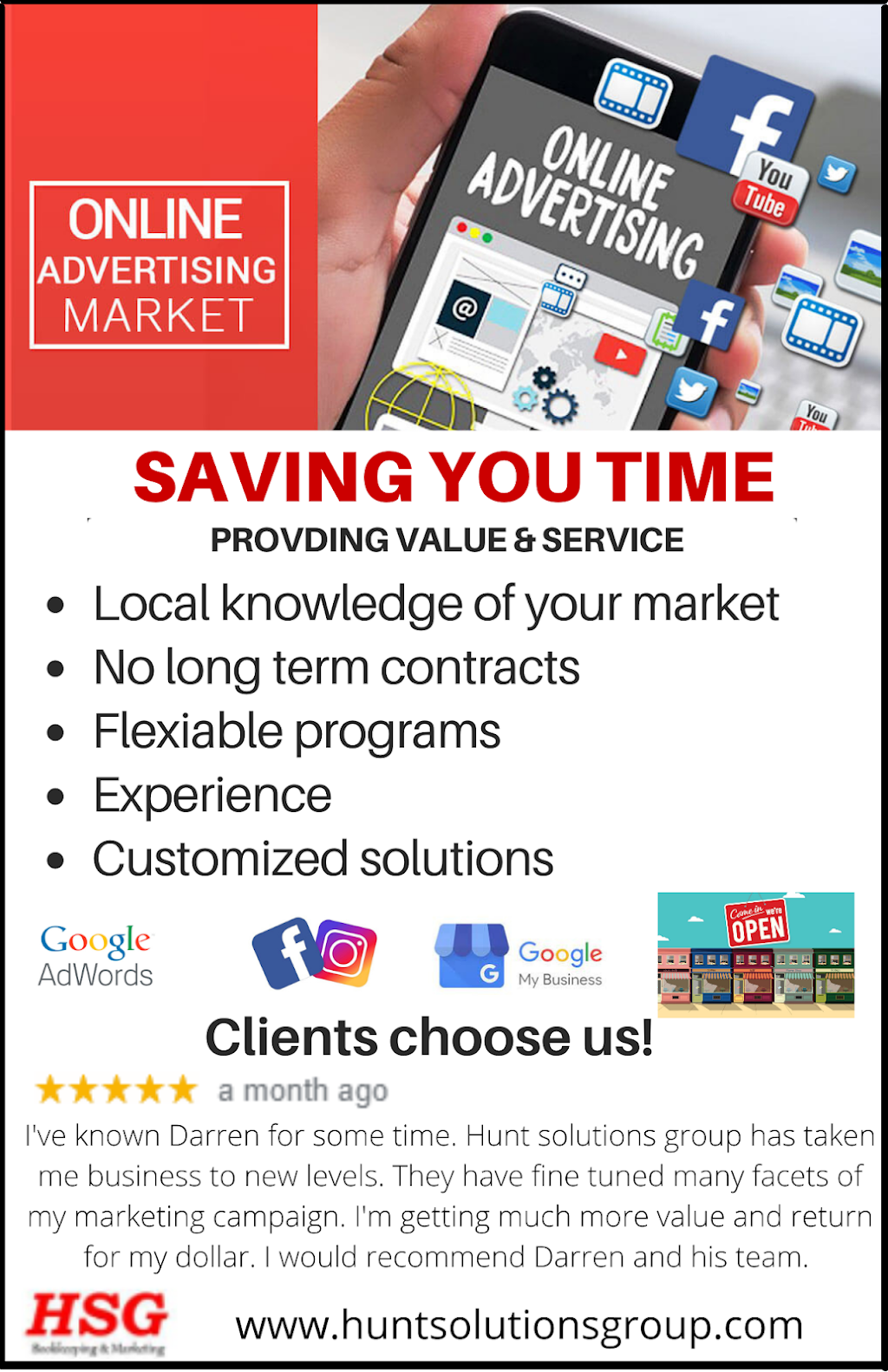 Hunt Solutions Group | 587 Braidwood Ave, Peterborough, ON K9J 1V9, Canada | Phone: (289) 927-6363