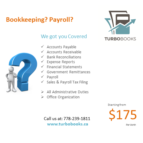 TurboBooks | 1015 Fraserview St, Port Coquitlam, BC V3C 5Z5, Canada | Phone: (236) 867-9640