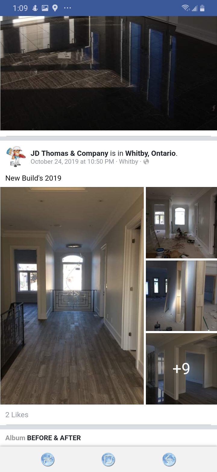 JD Thomas Painting & Finishing | 1506 Simcoe St N, Oshawa, ON L1G 4X7, Canada | Phone: (289) 688-7036