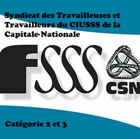 STT du CIUSSS-CN (CSN) | 2400 Av. DEstimauville, Québec, QC G1E 6W2, Canada | Phone: (418) 821-1238