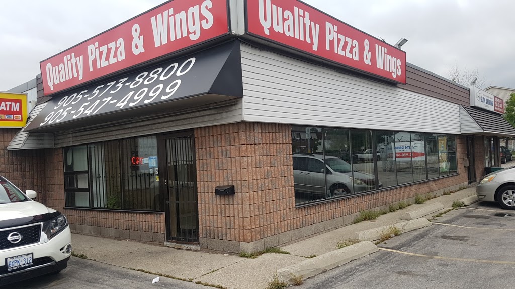 Quality Pizza & Wings | 2372 Barton St E, Hamilton, ON L8E 2W7, Canada | Phone: (905) 573-8800