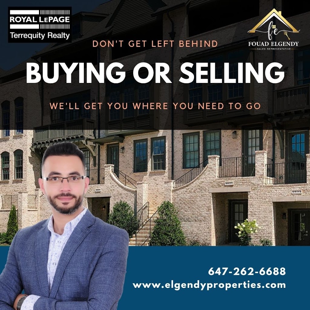 Fouad Elgendy - Sales Representative at Royal LePage Terrequity | 3000 Garden St, Whitby, ON L1R 2G6, Canada | Phone: (647) 262-6688