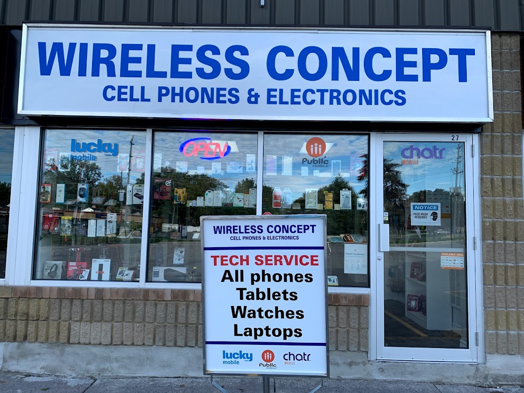 WIRELESS CONCEPT | 809 Chemong Rd Unit 27, Peterborough, ON K9H 5Z5, Canada | Phone: (705) 743-8822