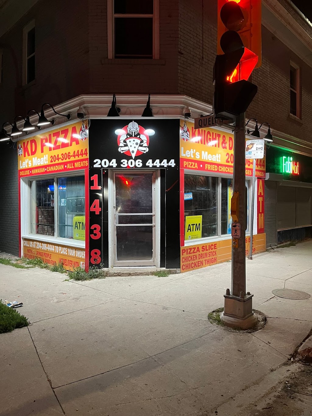 Knight and Day Pizza | 1438 Logan Ave, Winnipeg, MB R3E 1S2, Canada | Phone: (204) 306-4444
