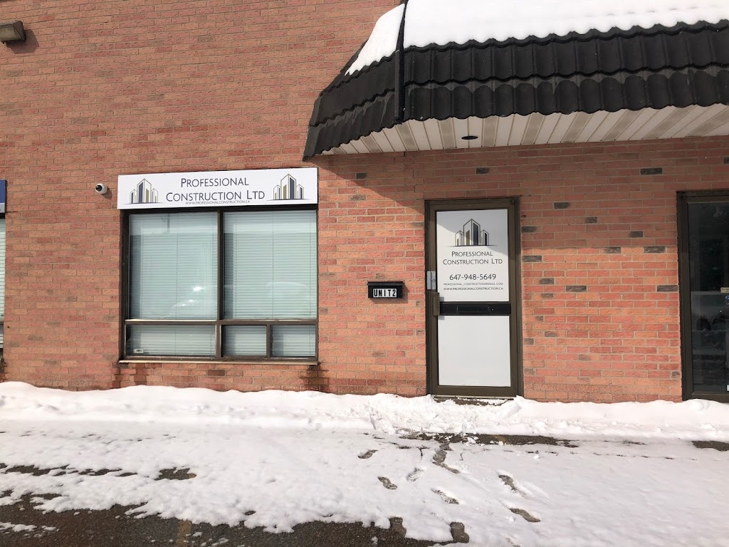 Professional Construction Ltd | 400 Morobel Dr, Milton, ON L9T 4B6, Canada | Phone: (647) 948-5649