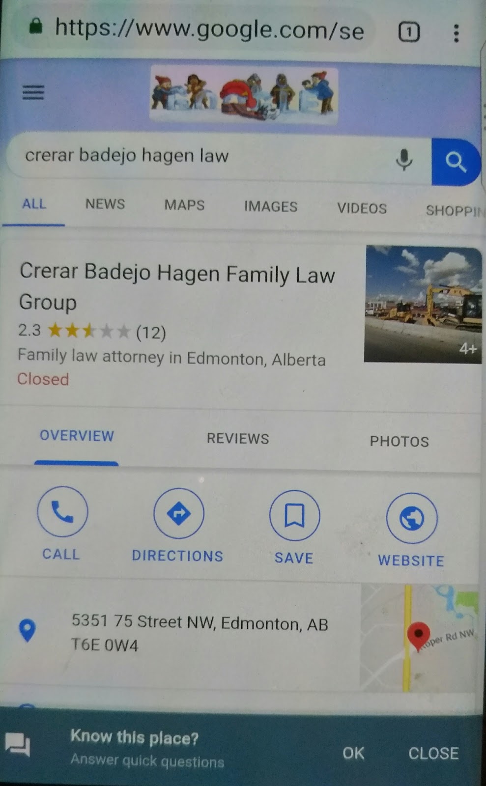 Crerar Badejo Hagen Family Law Group | 5351 75 Street NW, Edmonton, AB T6E 0W4, Canada | Phone: (780) 760-1388