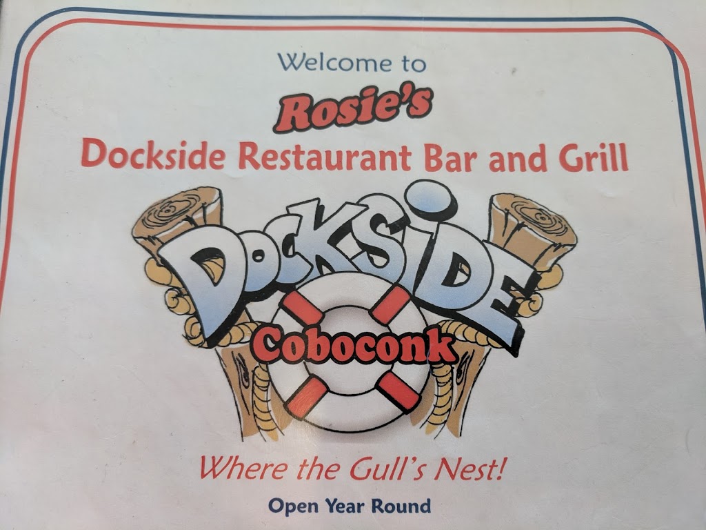 Dockside Restaurant Bar and Grill | 11 Albert St, Coboconk, ON K0M 1K0, Canada | Phone: (705) 454-1800
