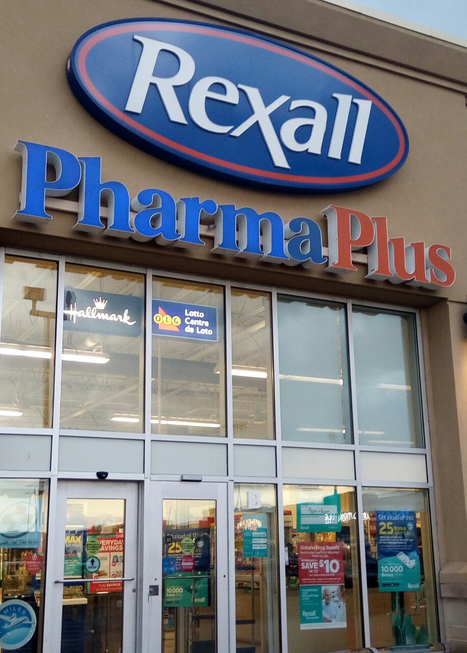 Rexall Drugstore | 1363B Woodroffe Ave, Nepean, ON K2G 1V7, Canada | Phone: (613) 224-1538