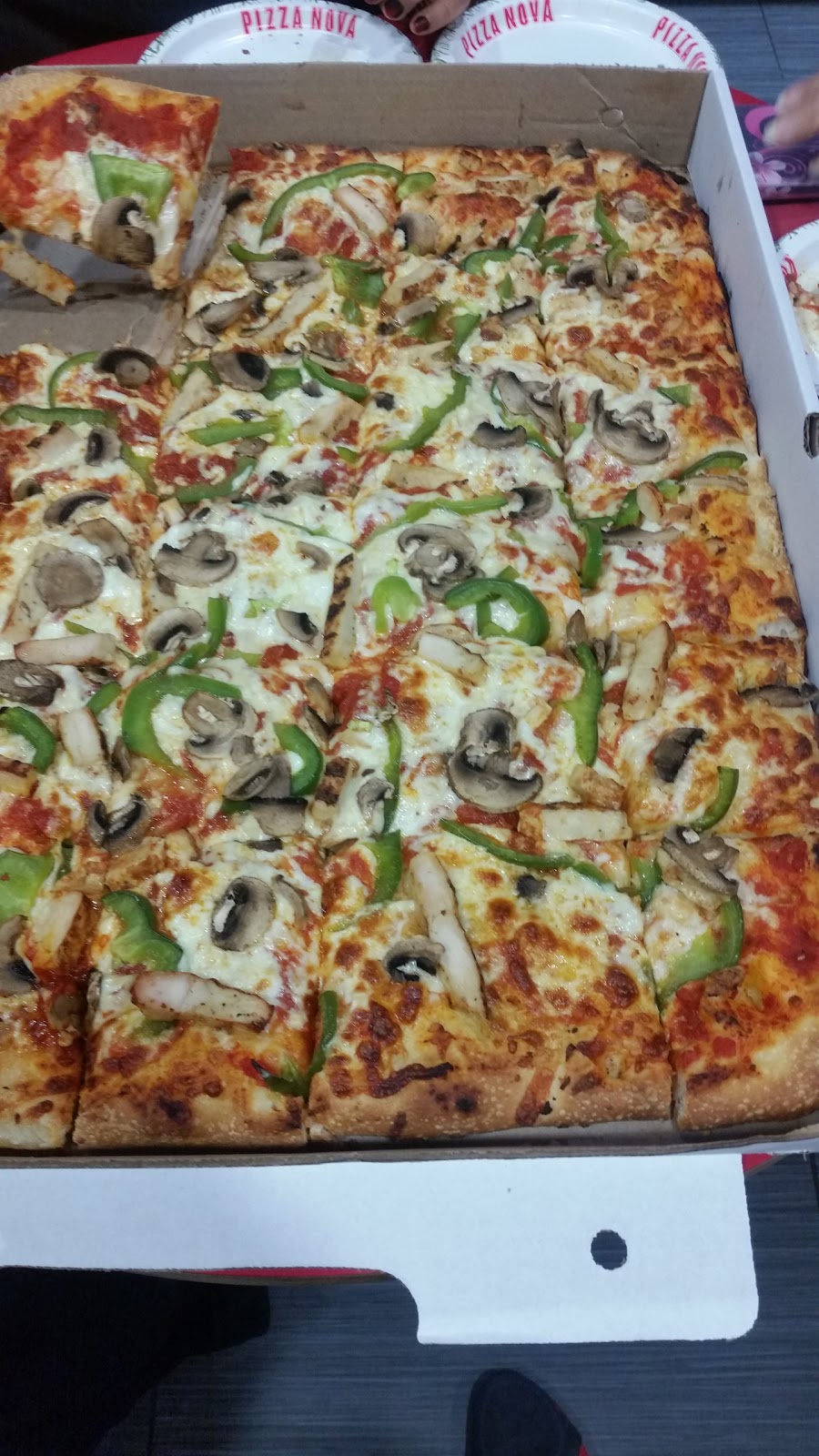Pizza Nova | 3417 Derry Rd E, Mississauga, ON L4T 1A8, Canada | Phone: (416) 439-0000